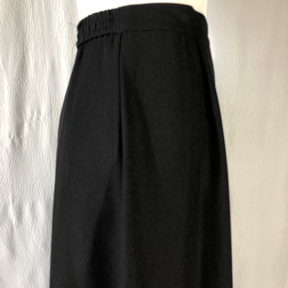 Norton McNaughton Black Semi Sheer Maxi Skirt - Picture 4 of 8